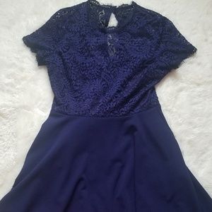 navy formal/homecoming dress